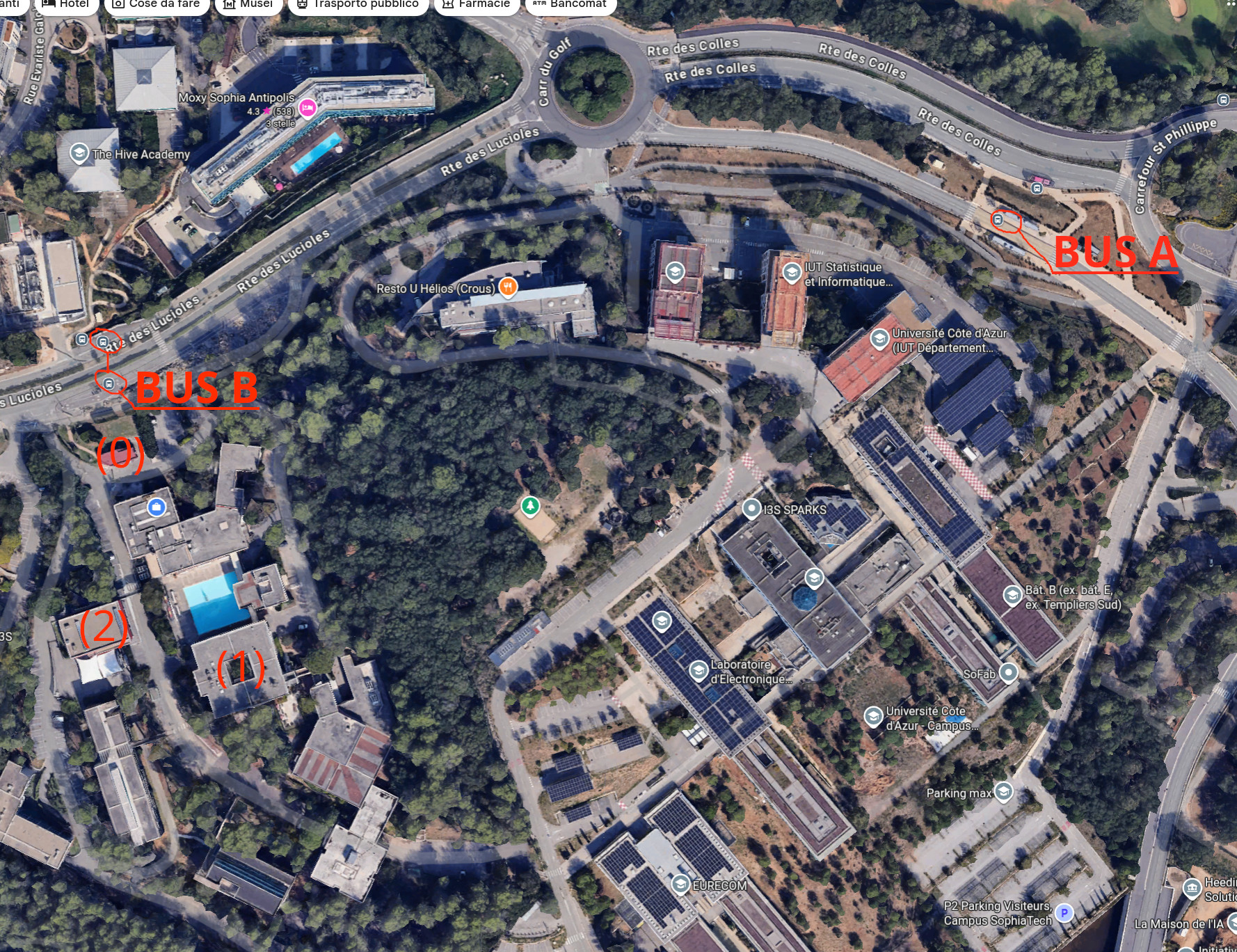 Meeting room location